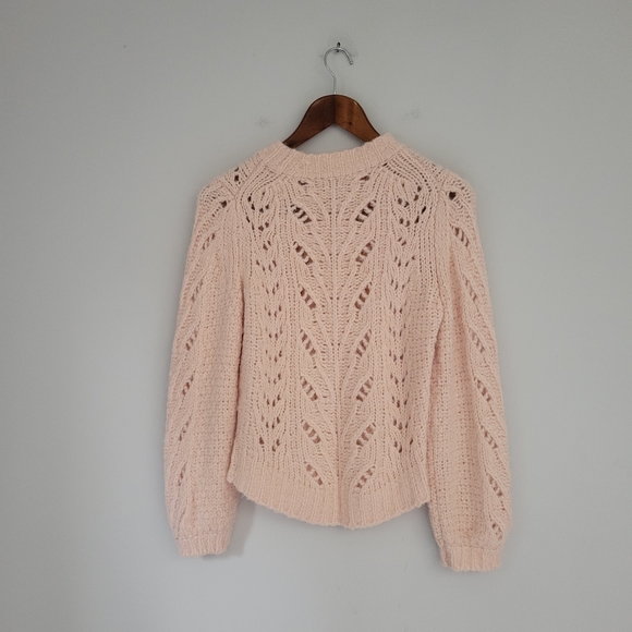 J Crew Point Sur Pointelle Sweater - Picture 2 of 13
